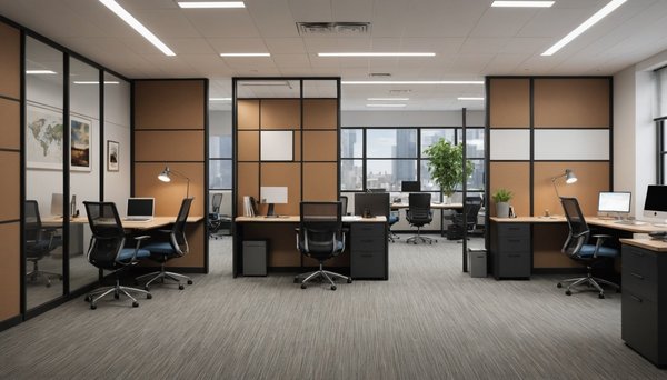 10 idées innovantes pour aménager votre bureau avec des cloisons